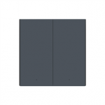Aqara Smart Wall Switch H1, ilma neutraalita, 2 l&uuml;litit, hall - Nutikas seinal&uuml;liti
