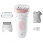 Braun Silk epil 7, valge/roosa - Epilaator