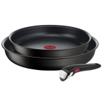 Tefal Ingenio Unlimited, must - Pannide komplekt + k&auml;epide
