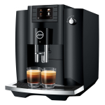 JURA E6 Piano Black - Espressomasin