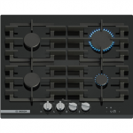Bosch, Seeria 8, laius 59 cm, must - Integreeritav gaasipliidiplaat