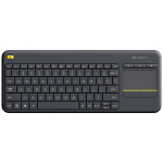 Logitech K400 Plus, SWE, hall - Juhtmevaba klaviatuur hiire v&otilde;imalusega