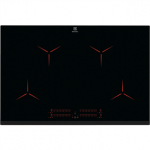 Electrolux 300 Pure, laius 78 cm, raamita, must - Integreeritav induktsioonpliidiplaat