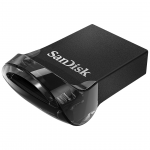 Sandisk Ultra Fit, USB-A, 256 GB, must - M&auml;lupulk