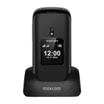 Maxcom Comfort MM834 4G, must - Mobiiltelefon