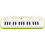Casio SA-50, 32-klahvi, valge/roheline - Minis&uuml;ntesaator