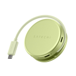 Satechi OntheGo 5-in-1 Multiport Adapter, kollane - Adapter