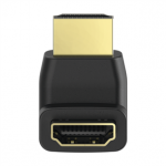 Avinity High Speed ​​HDMI 90&deg;, kullatud, must - Adapter