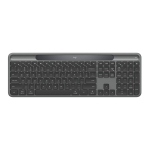 Logitech Signature Slim Solar+ K980, US, must - Juhtmevaba klaviatuur