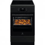 Electrolux 600 SteamBake, 58 L, must - Induktsioonpliit