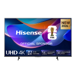 Hisense A6S, 55'', 4K UHD, VA LCD, must - Teler