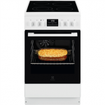 Electrolux 600 Series, 58 L, laius 50 cm, valge - Keraamiline pliit
