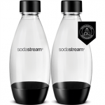 Soda Stream, 2 x 0,5 L, must - Mulliveemasina pudelid