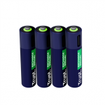 Trust USB-C rechargeable AAA batteries, 4-pakk - Laetavad patareid