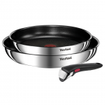 Tefal Ingenio Emotion, roostevaba teras - 3-osaline pannide komplekt