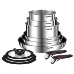 Tefal Ingenio Emotion, roostevaba teras - 11-osaline pottide ja pannide komplekt