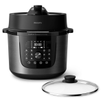 Philips 3000 Seeria Multi Cooker, 1300 W, 8 L, must/tumehall - Multifunktsionaalne toiduvalmistaja