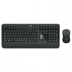 Logitech MK540, SWE, must - Juhtmevaba klaviatuur + hiir