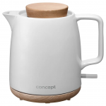Concept, 1200 W, 1 L, valge - Veekeetja