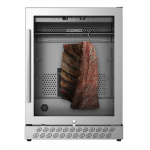 Caso DryAged Master 125, 125 L, k&otilde;rgus 83 cm, must/roostevaba teras - Laagerduskapp
