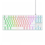 Trust GXT 833 Thado TKL, US, valge - Klaviatuur