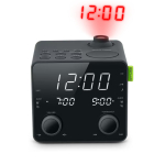 Muse M-189 P, must - Kellraadio