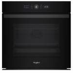 Whirlpool, 73 L, p&uuml;rol&uuml;&uuml;tiline puhastus, must - Integreeritav ahi