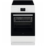 AEG 6000 Seeria SteamBake, 58 L, laius 50 cm, valge - Induktsioonpliit