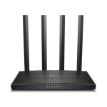 TP-Link Archer C6 MU-MIMO Gigabit, must - WiFi ruuter