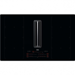 AEG 8000 FlexiBridge, laius 83 cm, must - Integreeritav induktsioonpliidiplaat &otilde;hupuhastiga