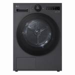 LG, Soojuspump, 10 kg, s&uuml;gavus 66 cm, mattmust - Pesukuivati