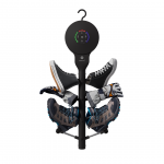 Hedgehog Hanger Ionic, must - Jalan&otilde;ude kuivati