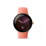 Google Pixel Watch 5, 41 mm, roosa/kuldne - Nutikell