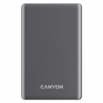 Canyon OnCharge 505 Slim Magsafe, 5000 mAh, juhtmevaba laadimine, USB-C, tumehall - Akupank
