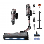 Tefal X-Force Flex 16.60, m&auml;rg- ja kuivpuhastus, roosa/must - Juhtmevaba varstolmuimeja