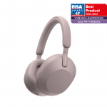 Sony WH-1000XM5, roosa - Juhtmevabad &uuml;le k&otilde;rva k&otilde;rvaklapid