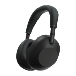 Sony WH-1000XM6, must - Juhtmevabad k&otilde;rvaklapid