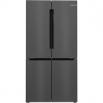 Bosch Seeria 4, No Frost, 605 L, 183 cm, must roostevaba teras - SBS-K&uuml;lmik