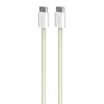 Puro Fabrik 2.0, USB-C to USB-C, 60 W, kollane - Kaabel