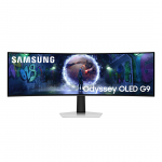 Samsung Odyssey OLED G9 G93SD, 49'', Dual QHD, OLED, 240 Hz, n&otilde;gus, h&otilde;be - Monitor
