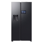 Samsung Bespoke AI Home, NoFrost, 621 L, k&otilde;rgus 179 cm, must - SBS-k&uuml;lmik