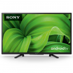 Sony W800, 32'', HD, LED LCD, Smart TV, jalad &auml;&auml;rtes, must - Teler