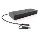 Lenovo ThinkPad Hybrid USB-C Dock, 135 W, must - S&uuml;learvuti dokk