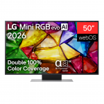 LG Mini RGB evo AI MRGB88, 50'', 4K UHD, Mini RGB, tumehall - Teler