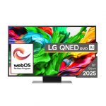 LG QNED86 evo AI, 50'', 4K UHD, QNED, Mini LED, must - Teler