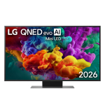 LG QNED87 evo AI, 50'', 4K UHD, QNED Mini LED, must - Teler