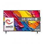 LG QNED82 AI, 55'', 4K UHD, QNED, must - Teler