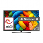 LG NANO81 AI, 75'', LED LCD, NanoCell, must - Teler