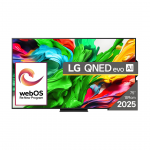 LG QNED86 evo AI, 75'', 4K UHD, QNED, Mini LED, must - Teler