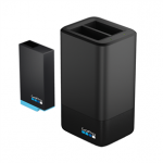 GoPro MAX Dual Battery Charger + Battery - Laadija ja lisaaku
